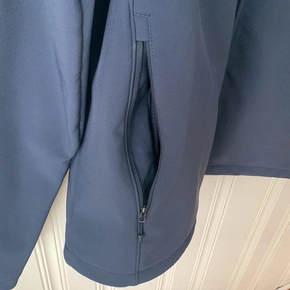 North Face Softshell Jacket Blue Size XXL - Picture 4 of 7
